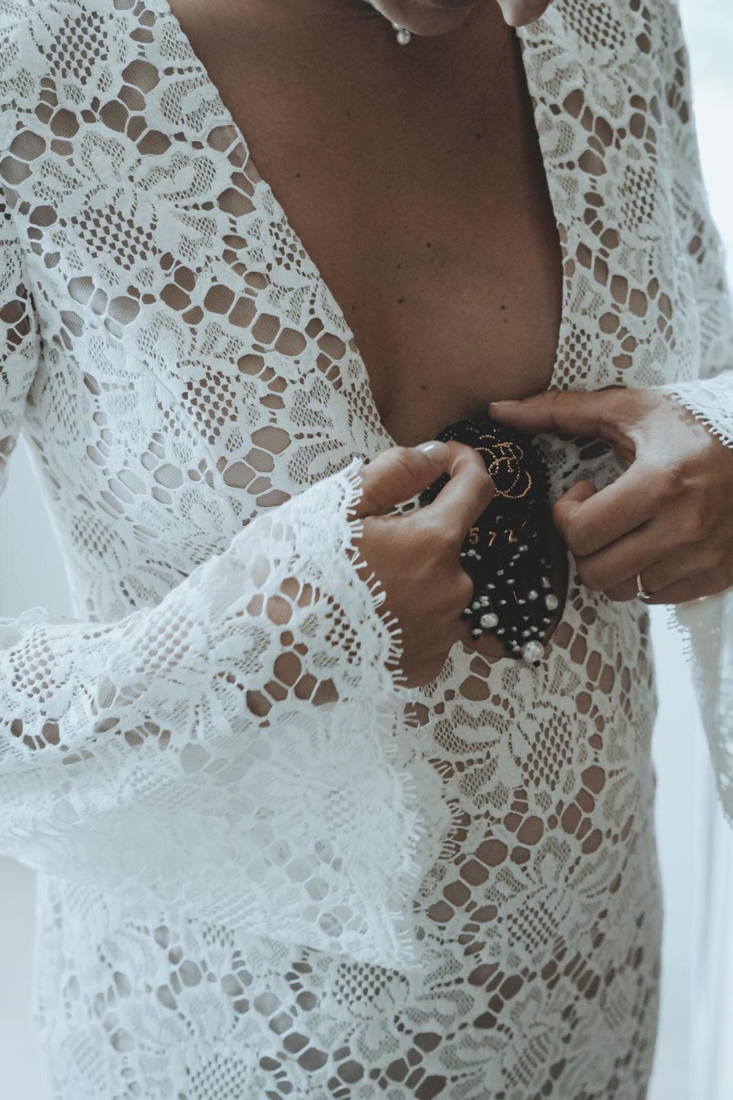 Robe de mariée en dentelle